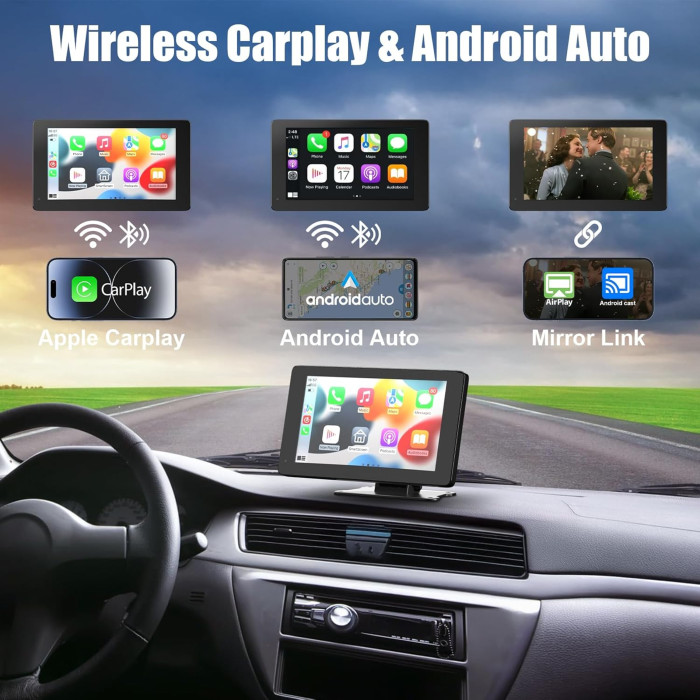 Автомобільна мультимедійна система із сенсорним екраном BDFFLY CP1-B