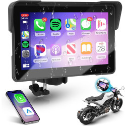 Портативний мотоциклетний сенсорний екран з підтримкою бездротових Apple CarPlay та Android Auto Rimoody SH4AM23RIM