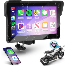Портативний мотоциклетний сенсорний екран з підтримкою бездротових Apple CarPlay та Android Auto Rimoody SH4AM23RIM