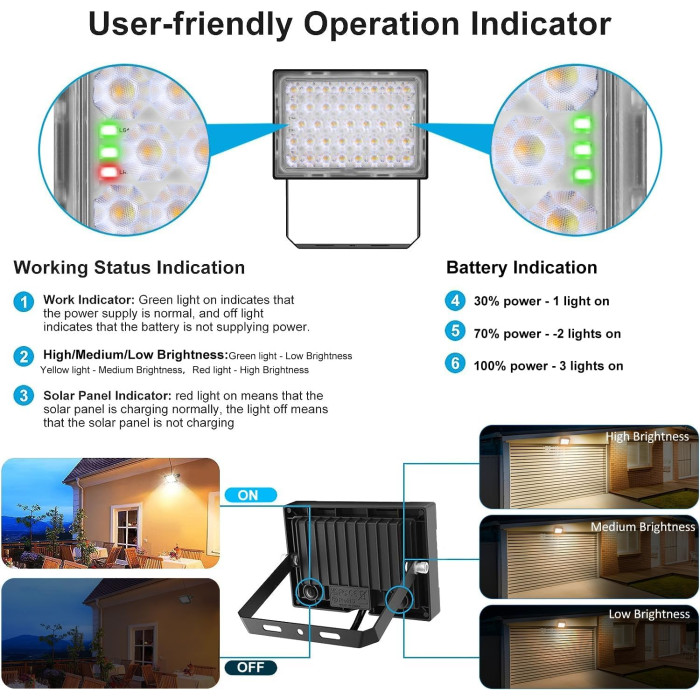 Вуличний світлодіодний прожектор SL-FL05 Black