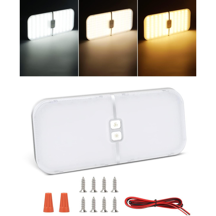 Світлодіодний ліхтар у салоні Motorhome Lights FCD03 14-16W DC12V-30V