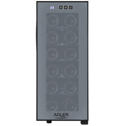 Винна шафа (холодильник) для дому та бару Adler AD 8083 Black