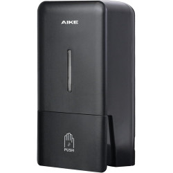 Настенный диспенсер для жидкого мыла AIKE AK1007F Black