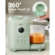 Прилад для приготування дитячого харчування (Кухонна машина) BEAR BFP-1500E Baby Food Maker Green