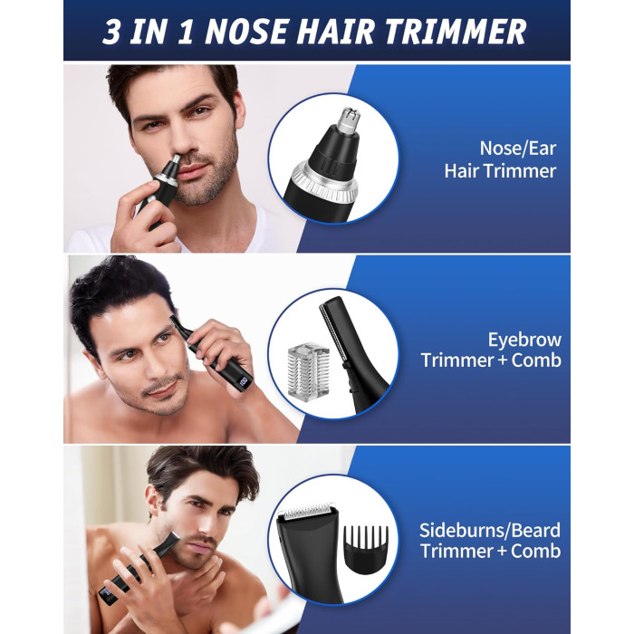 Багатофункціональний тример 3в1 Jeetif TC-016 Black