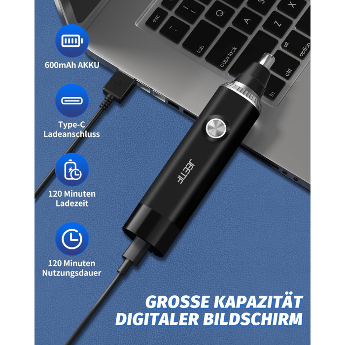 Багатофункціональний тример 3в1 Jeetif TC-016 Black