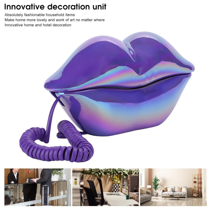 Багатофункціональний стаціонарний телефон WX-3016 із декоративними губами