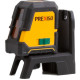 Універсальний лазерний нівелір (рівень) Prexiso PLC30GLIT з триножкою