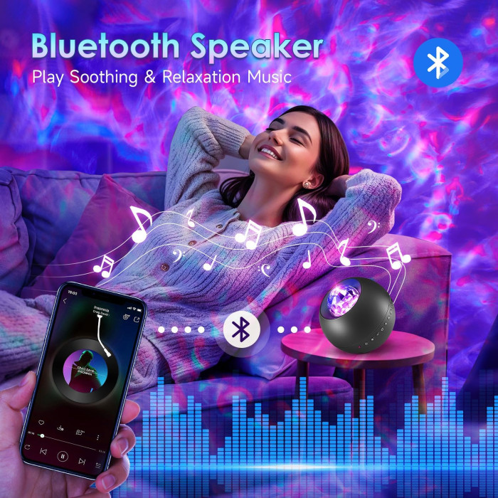 Проектор Blue Ocean Dream Galaxy Projector WH-E14 Black