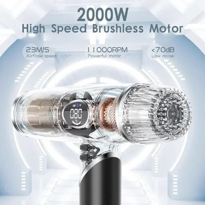 Професійний іонний фен Slopehill ZH2318 Black