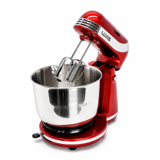 Планетарний міксер - тістоміс Luxis XL-13406 PRO STEEL Red