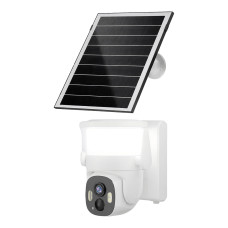 IP PTZ-відеокамера Light Vision VLC-6103WLS White (Lamp+Solar) CareCam Pro, 3 Мп, WiFi, сонячна панель, акумулятор