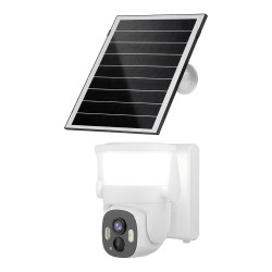 IP PTZ-відеокамера Light Vision VLC-6103WLS White (Lamp+Solar) CareCam Pro, 3 Мп, WiFi, сонячна панель, акумулятор