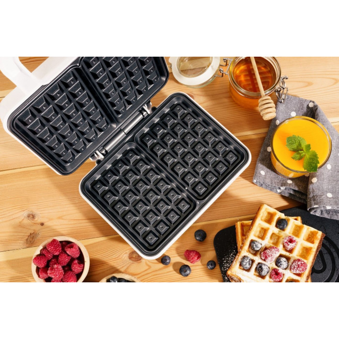 Вафельниця MPM MGO-25 White