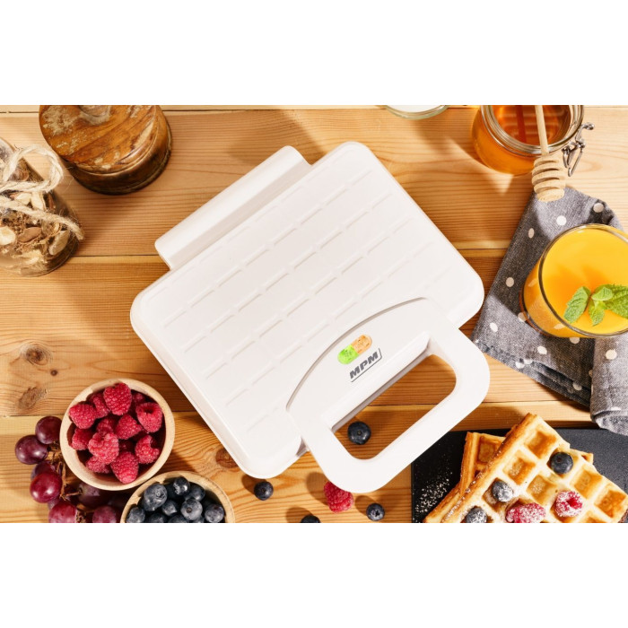 Вафельниця MPM MGO-25 White