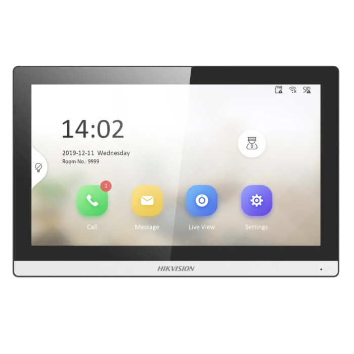 Відеодомофон 7" WiFi Hikvision DS-KH6350-WТE1