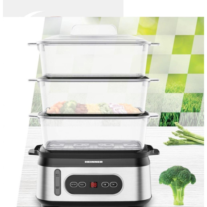 Пароварка HEINNER HSA-D950SS