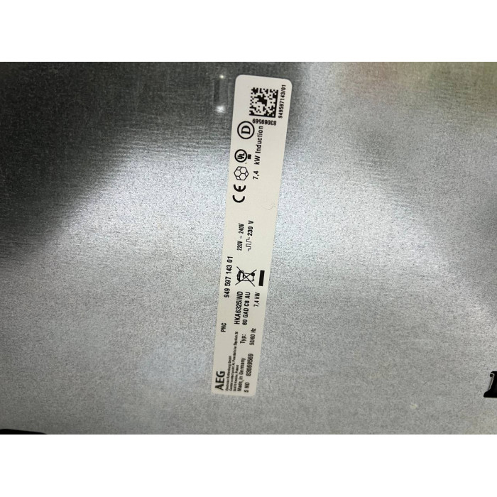 Індукційна варильна поверхня AEG HKA6325IND Black Б/В