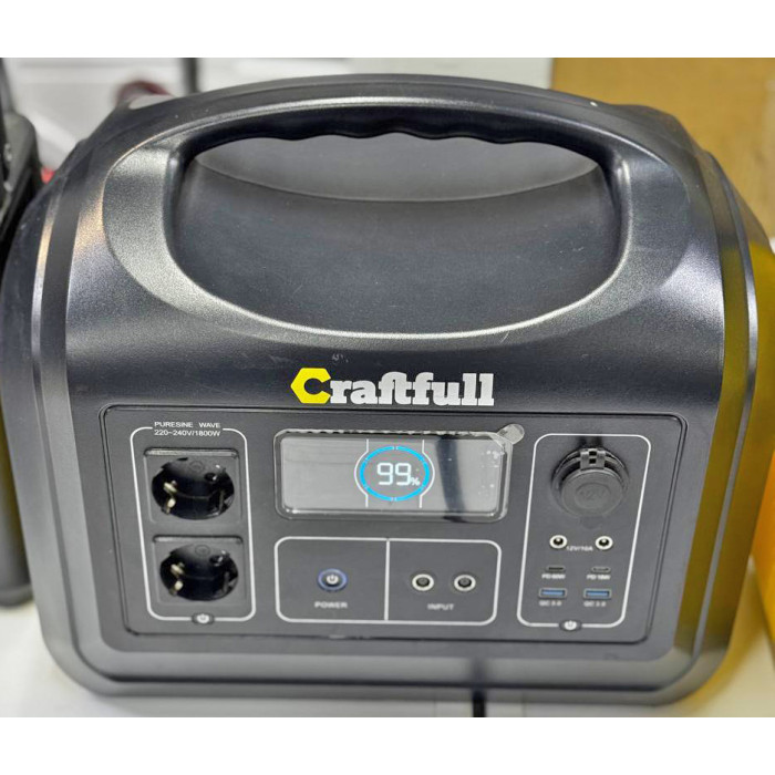 Портативна зарядна станція Craftfull CP1800