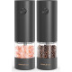 Набір електричних млинів для солі та перцю SIMPLETASTE Black 2PCS