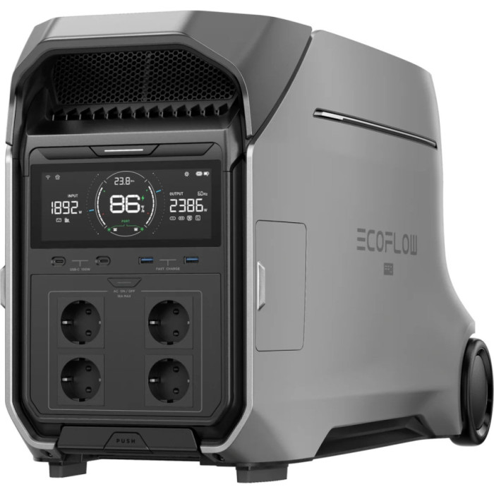 Портативна зарядна станція EcoFlow DELTA Pro 3 EU-Version (EFDeltaPRO3-EU-CBox)