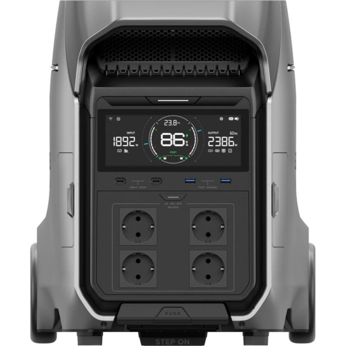 Портативна зарядна станція EcoFlow DELTA Pro 3 EU-Version (EFDeltaPRO3-EU-CBox)