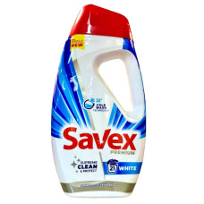 Гель для прання (рідина) Savex Premium White 945 мл