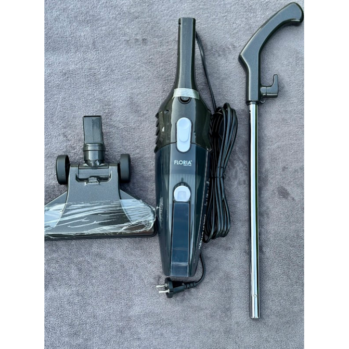 Ручний пилосос вертикальний контейнерного типу (без мішка) FLORIA ZLN8191 Black