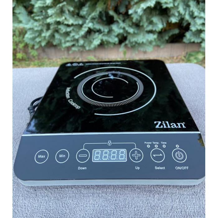 Настільна плита індукційна Zilan ZLN8078 Black