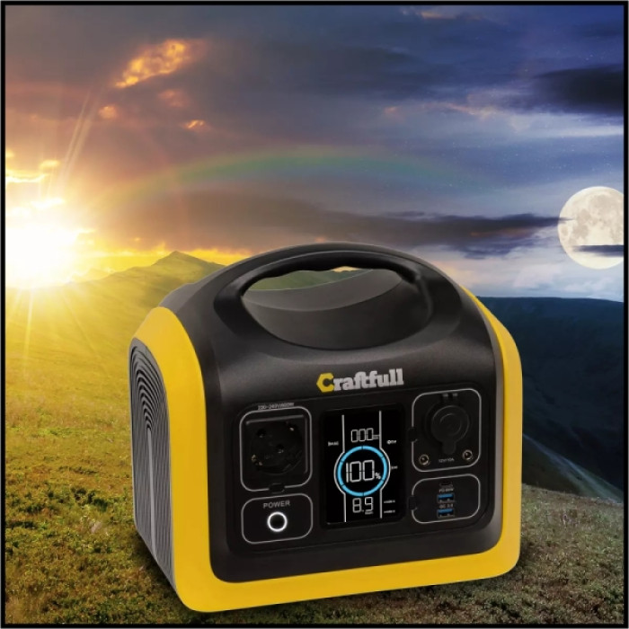 Портативна зарядна станція Craftfull CP-600