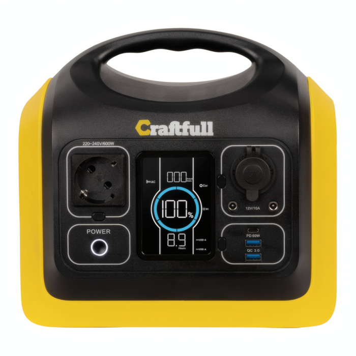 Портативна зарядна станція Craftfull CP-600