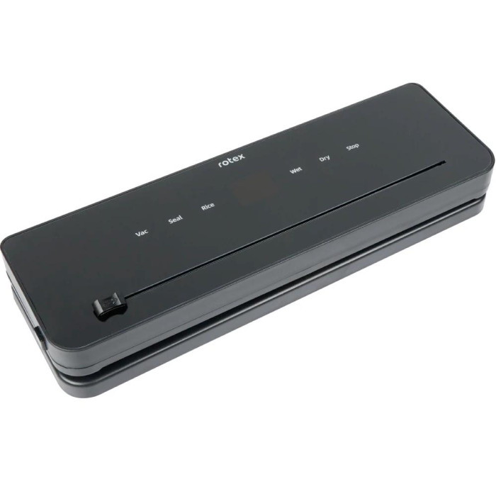 Вакуумний пакувальник (вакууматор) ROTEX RVS122-B SuperVac Black