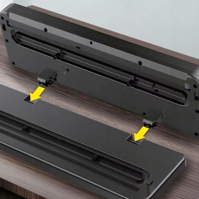 Вакуумний пакувальник (вакууматор) ROTEX RVS122-B SuperVac Black