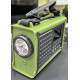 Портативне радіо з ліхтариком на сонячній батареї Rocam CR1030DAB