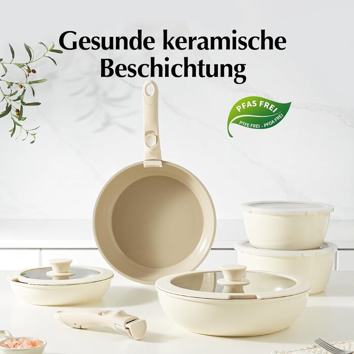 Набір посуду Redchef RSA16PKF24-WC Beige