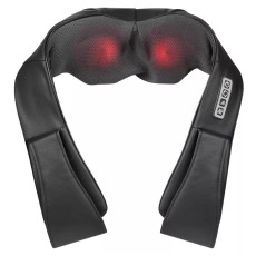 Масажер роликовий для шиї та спини Deep tissue Black