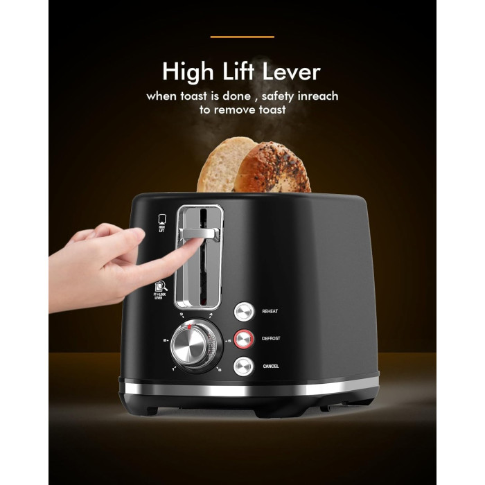Тостер Longdeem LD-T7014 Black
