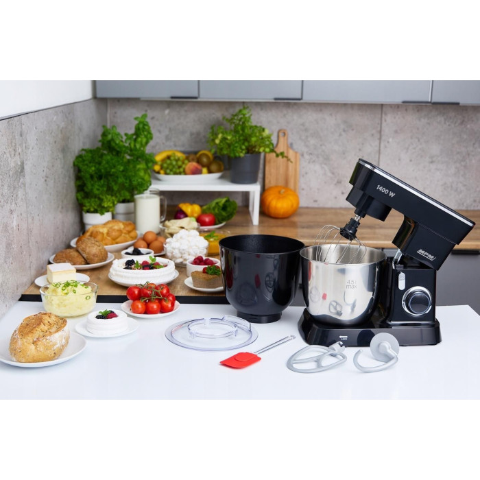 Планетарний міксер - тістоміс MPM MRK-25 Black
