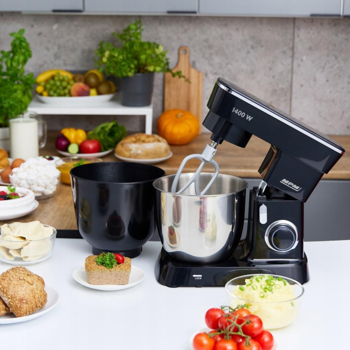 Планетарний міксер - тістоміс MPM MRK-25 Black