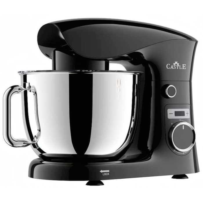 Планетарний міксер - тістоміс CASTLE CM-04B Black
