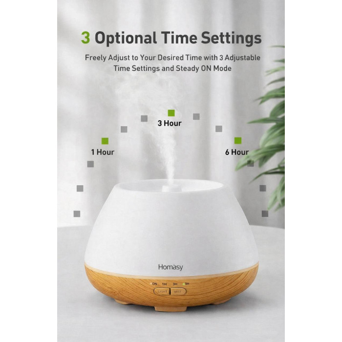 Арома зволожувач повітря Homasy HM609A