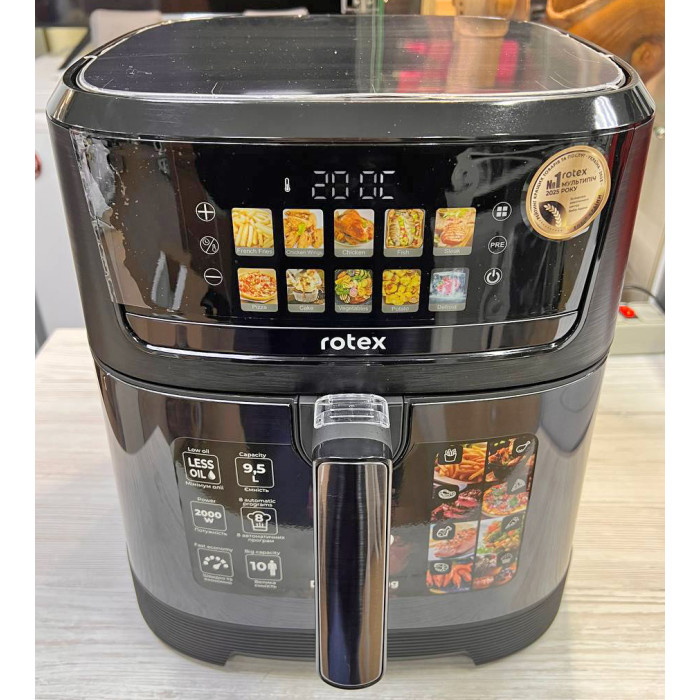 Мультипечь (аэрофритюрница) ROTEX ROM980-XXL Up&DownFry Black