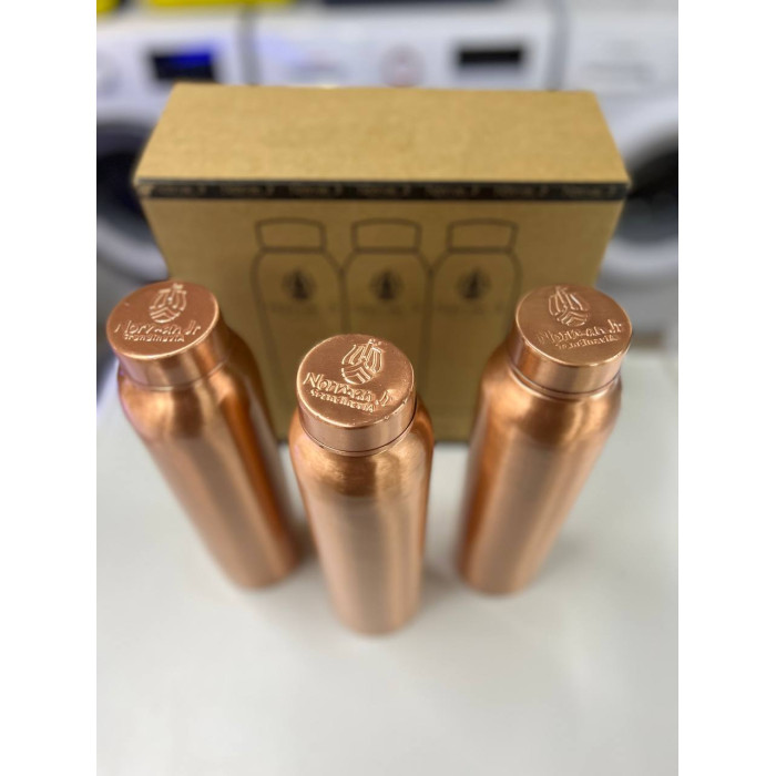 Мідна пляшка з кришкою NORMAN JR 1000 мл 3PCS