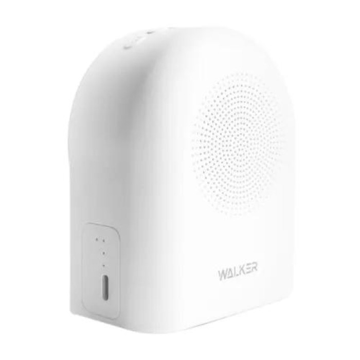Портативна колонка 4в1 (нічник/годинник/будильник) WALKER WSP-190