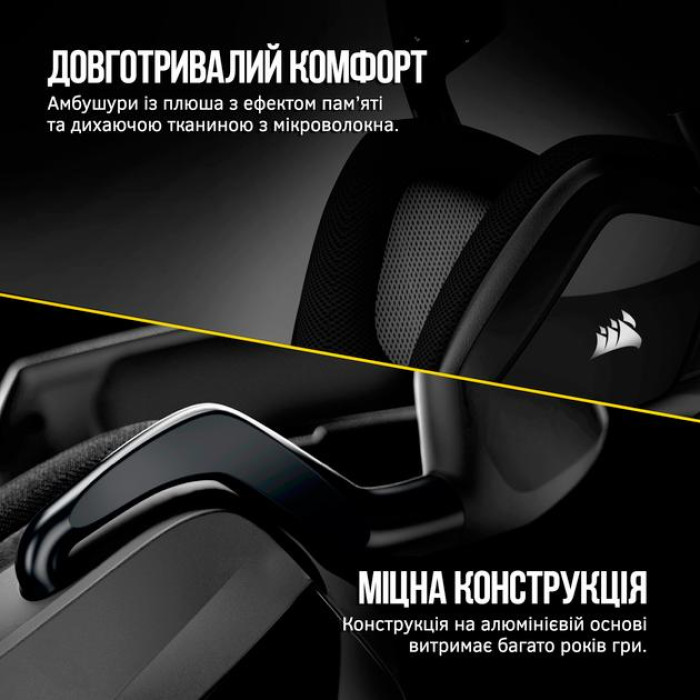 Навушники Corsair RDA0011 Void RGB Elite Wireless Premium Gaming Headset 7.1 Surround Black