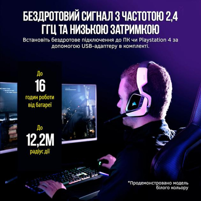 Навушники Corsair RDA0011 Void RGB Elite Wireless Premium Gaming Headset 7.1 Surround Black