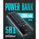 Повербанк (УМБ) внешний аккумулятор WALKER WB-615 10000mAh Черный (Black)