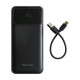 Повербанк (УМБ) зовнішній акумулятор WALKER WB-620 20000mAh Чорний (Black)