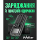 Повербанк (УМБ) внешний аккумулятор WALKER WB-625 20000mAh Черный (Black)