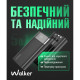 Повербанк (УМБ) внешний аккумулятор WALKER WB-625 20000mAh Черный (Black)
